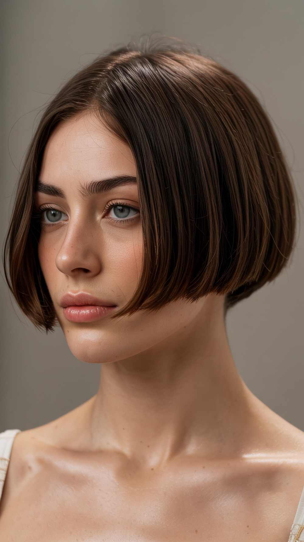 Classic Jaw Grazing Short French Bob Hairstyles