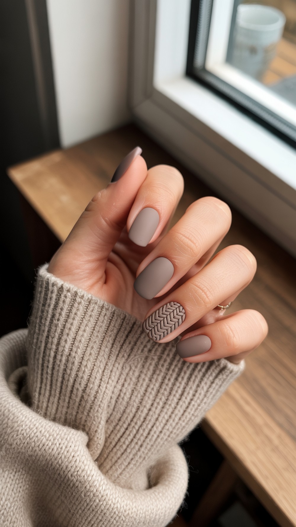 Cozy Sweater Knit Accents