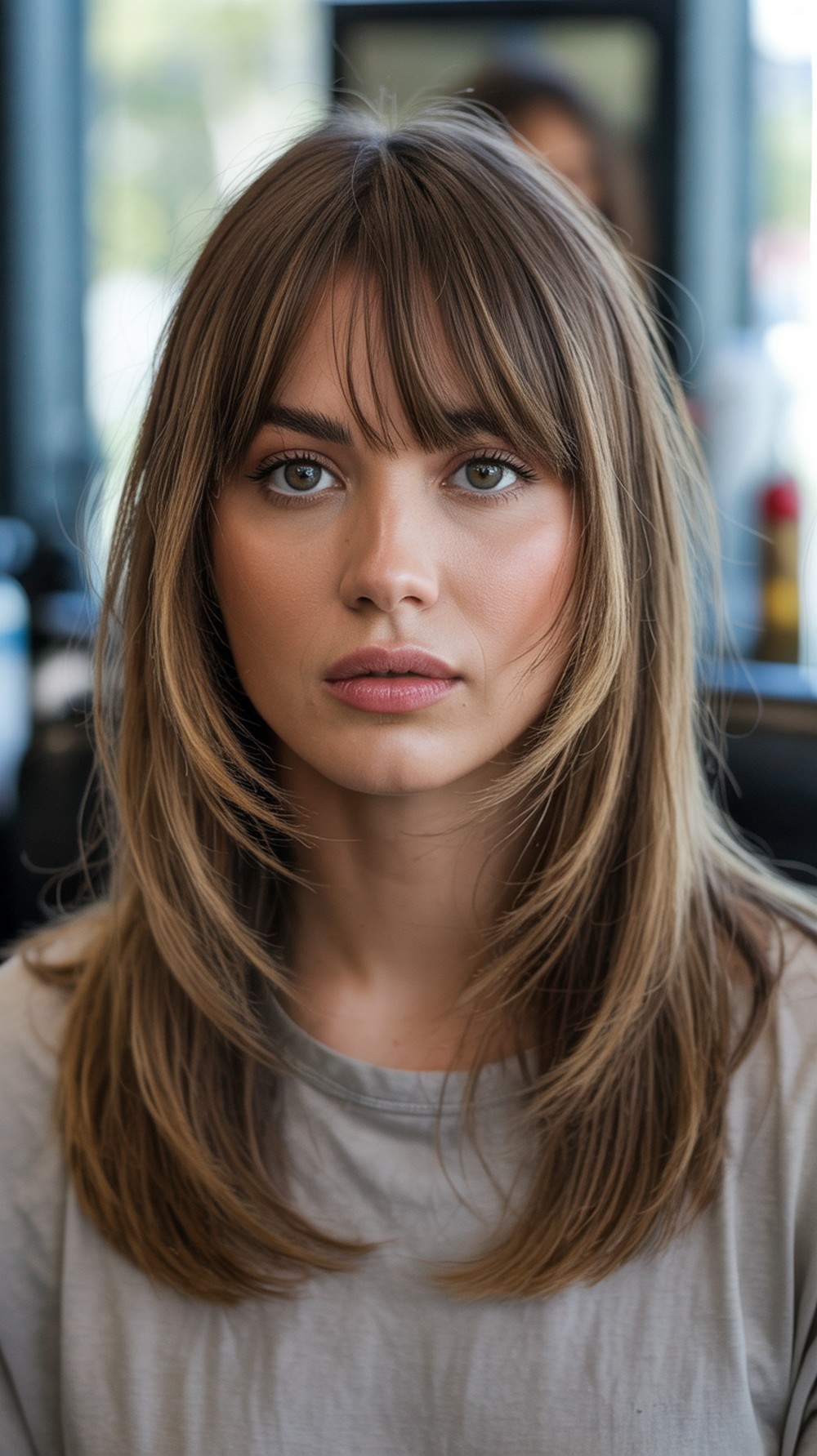 Curtain Bangs Hairstyle