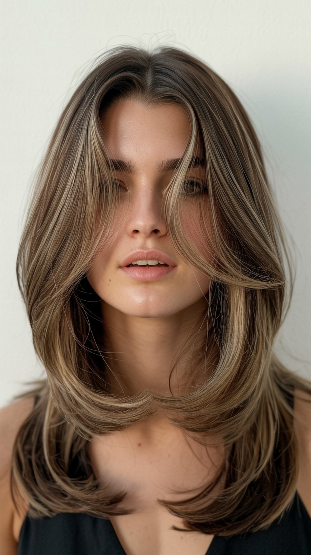 Face Framing Layers Hairstyle