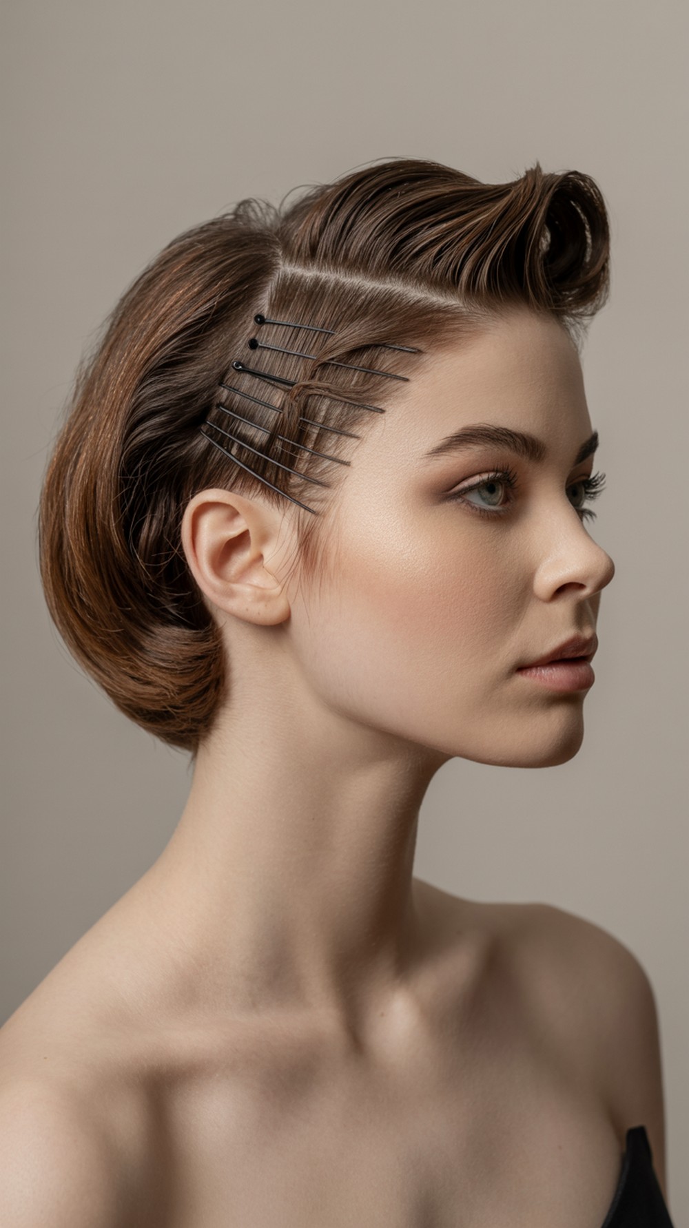 Faux French Roll Formal Hairstyle