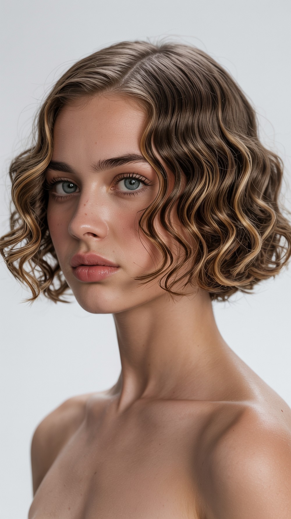 Hollywood S Waves Micro Bob Formal Hairstyle