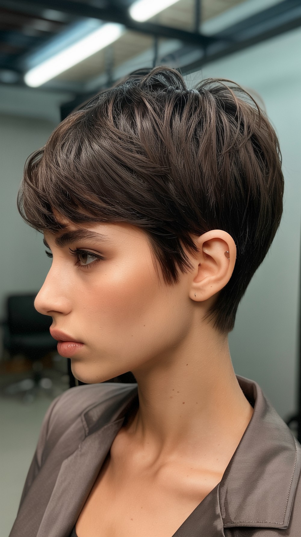 Layered Pixie Hairstyle