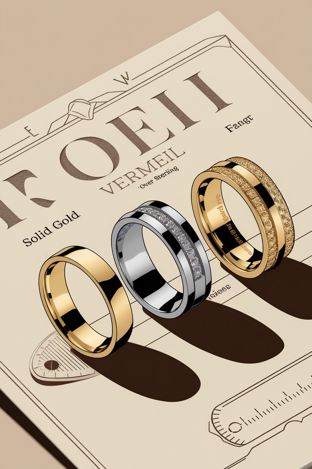 Materials and Plating Solid, Vermeil, and Gold Filled