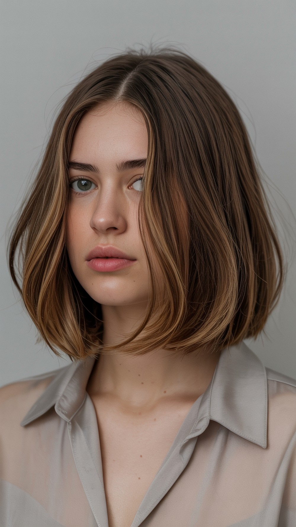 Modern Lob Hairstyle