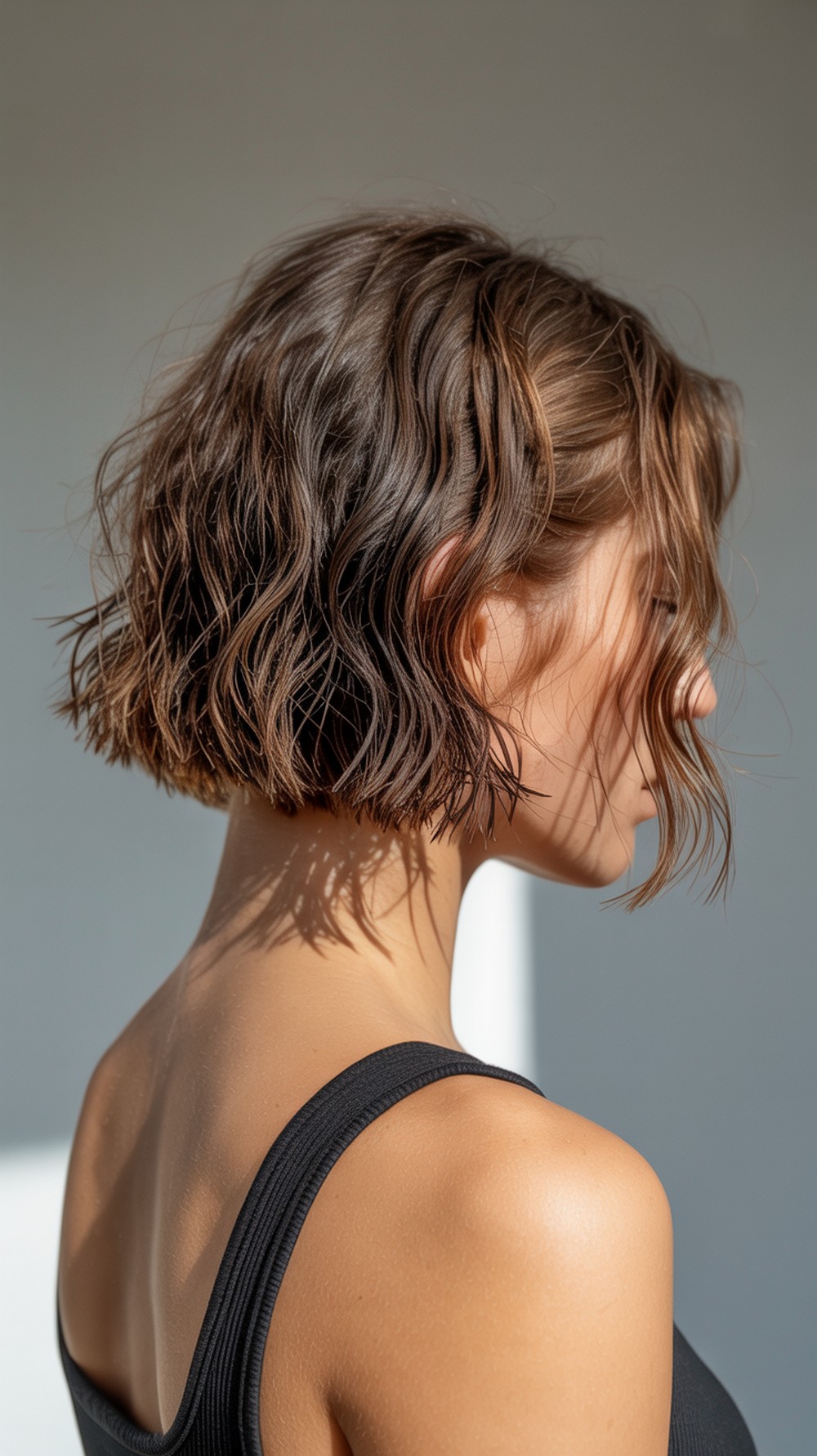 Piecey Undone Short French Bob Hairstyles