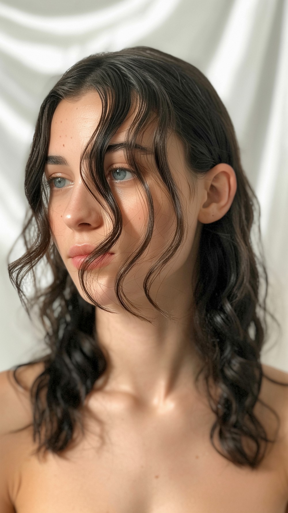 Side Part Waves Hairstyle