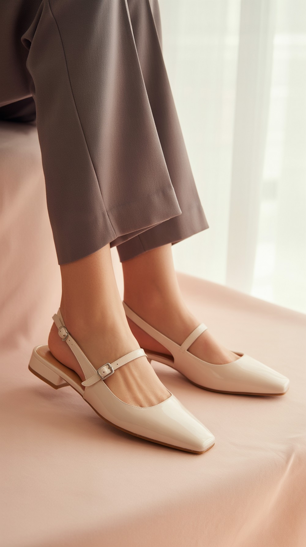 Slingback Strap Sophistication