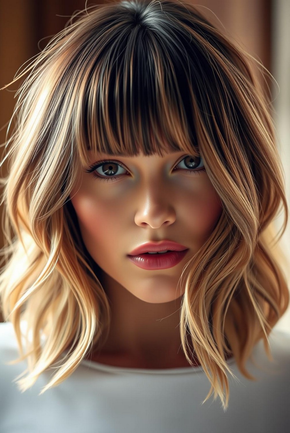 Sunlit Balayage to Brighten the Frame