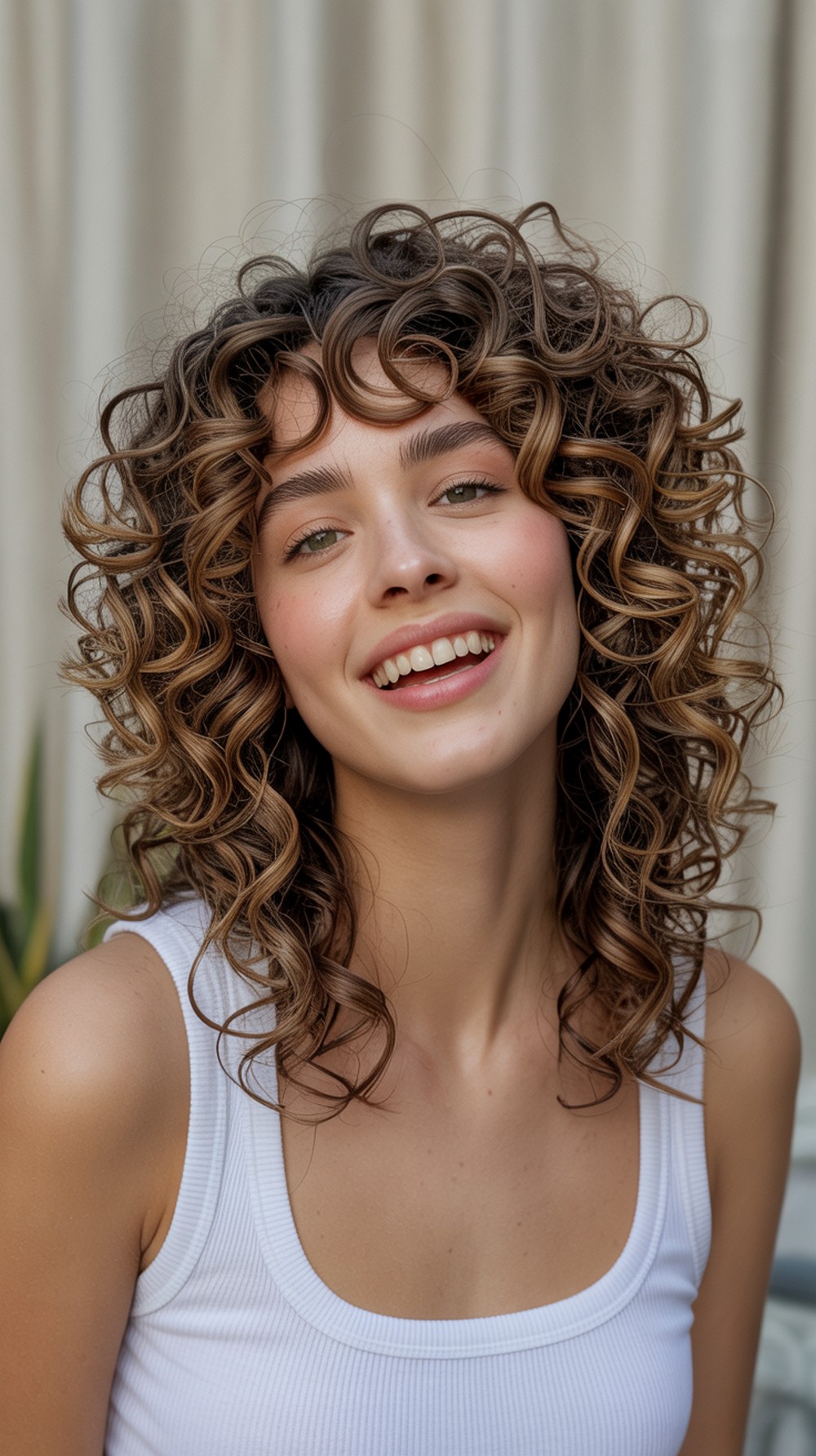 Voluminous Curls Hairstyle