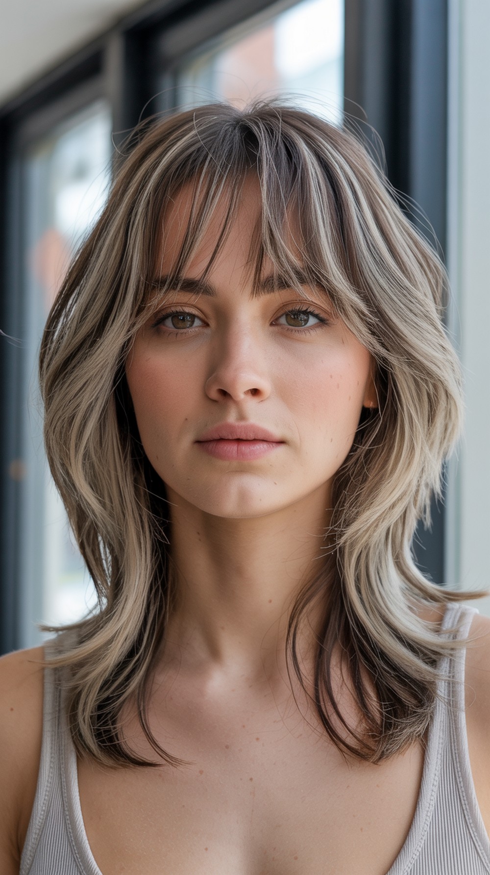 Wispy Fringe Hairstyle