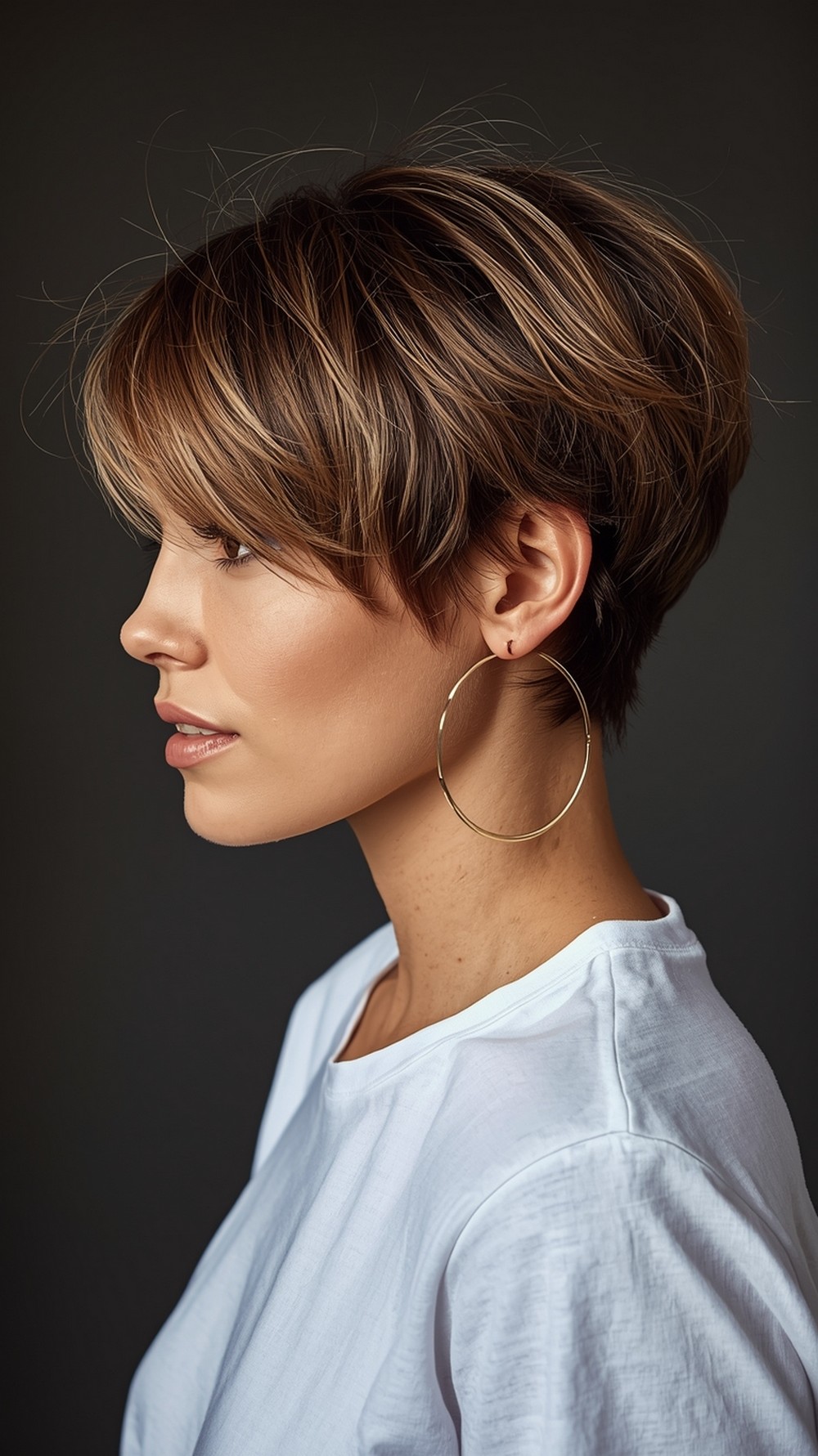 Airy Micro Shag Pixie With Wispy Fringe