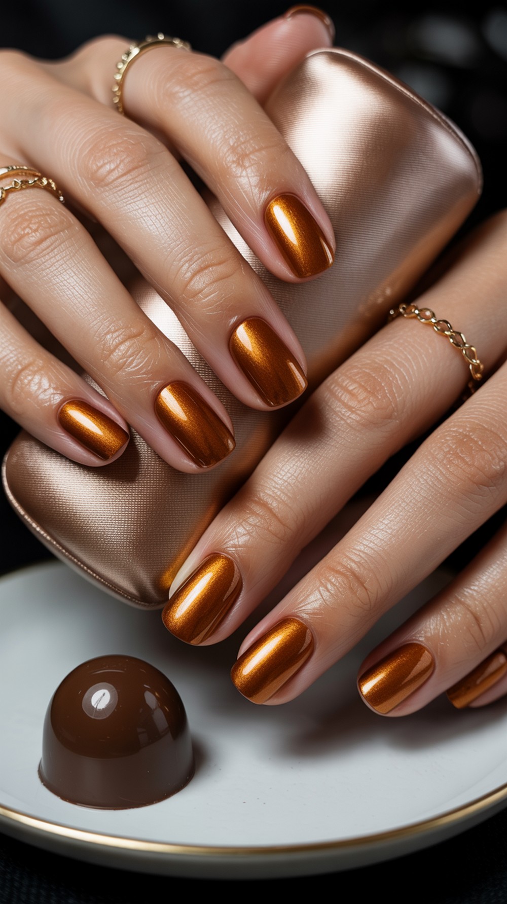 Amber Truffle Metallic