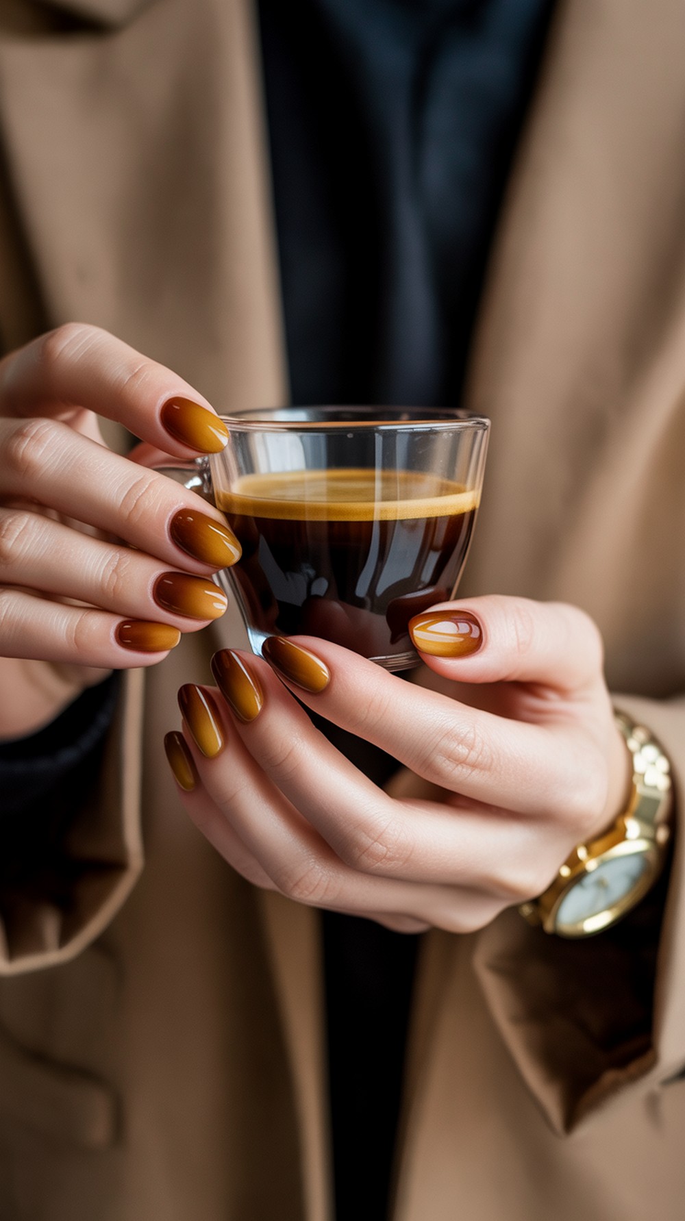 Espresso Caramel Ombre