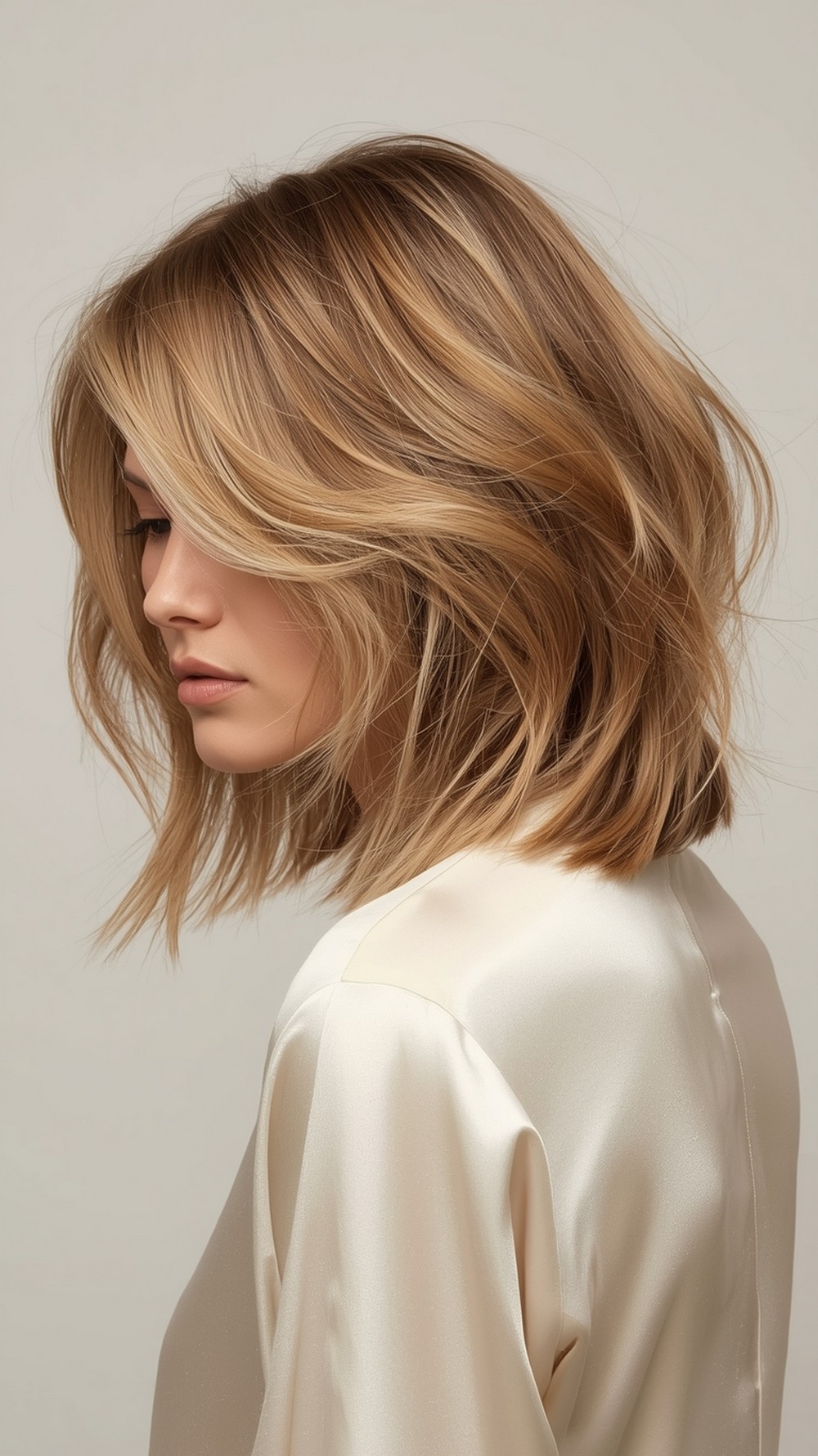 Feathered Long Bob (Lob)