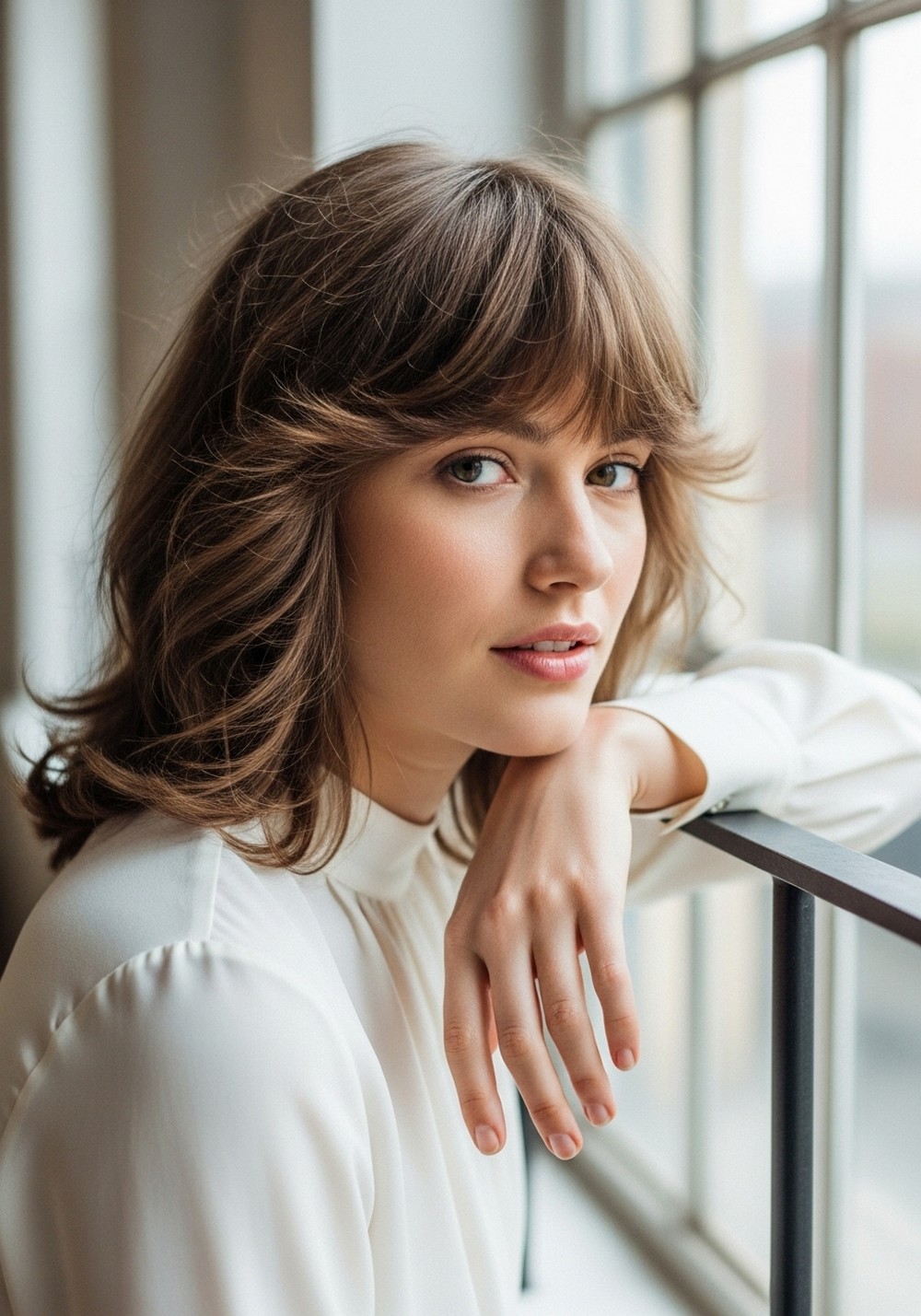 Fine Curl Feathered Layers