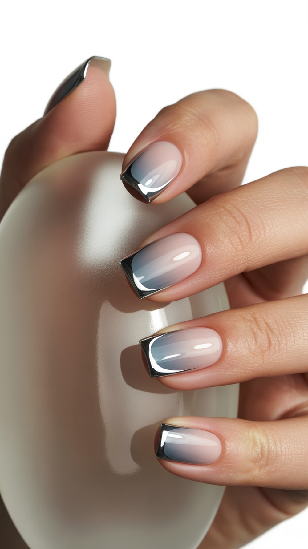 Gradient Cat Eye Tips