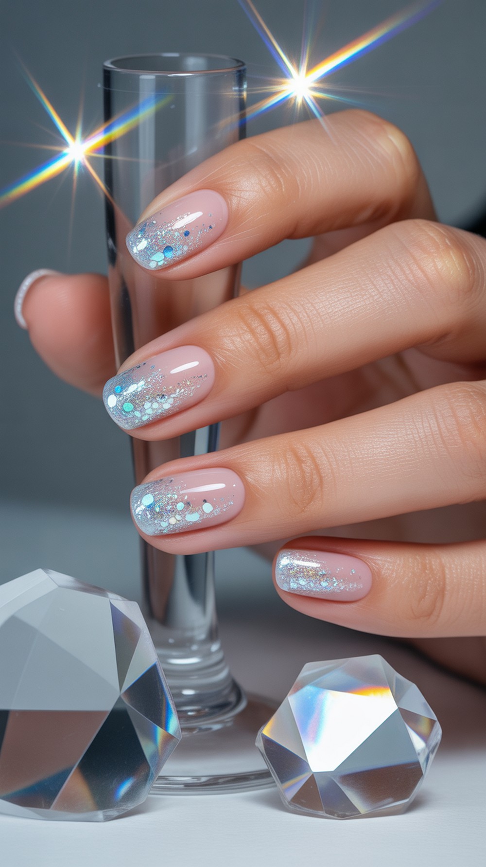 Holographic Stardust Slope