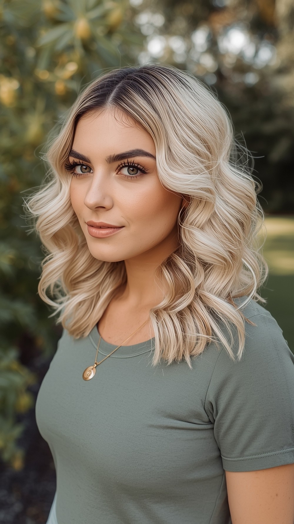 Humidity Resistant Blowout with Defined Face Curls