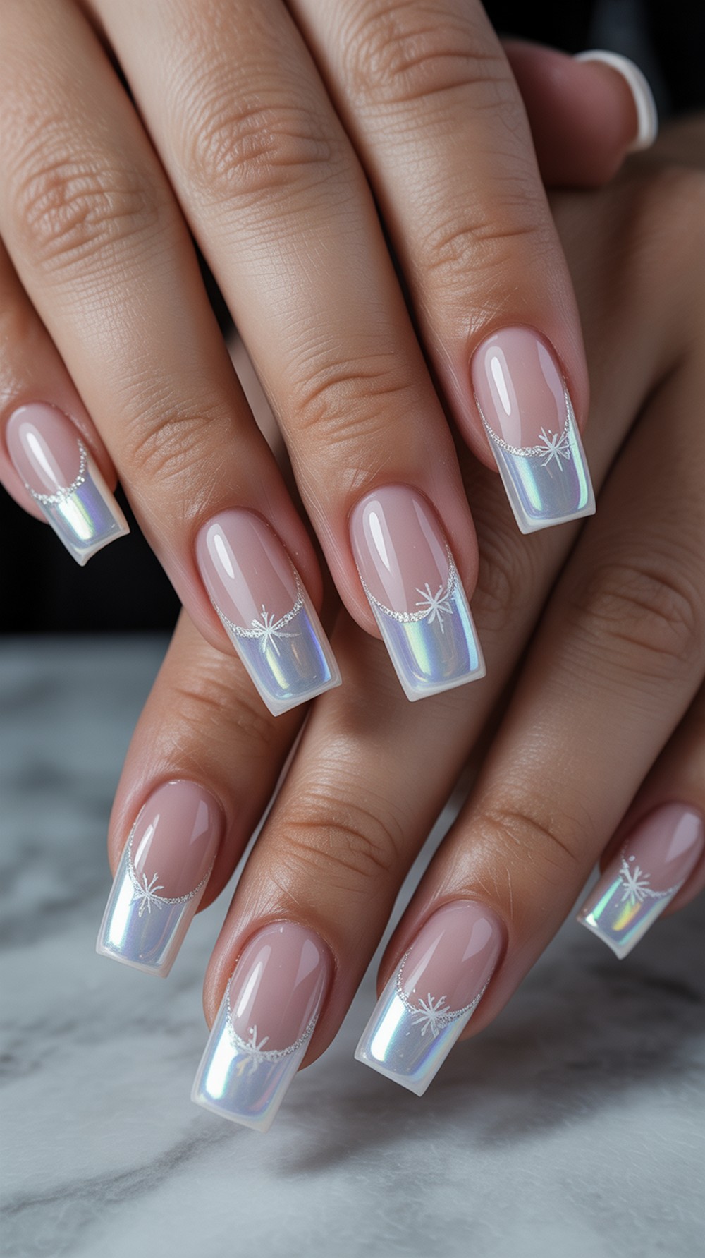 Icy French Tip