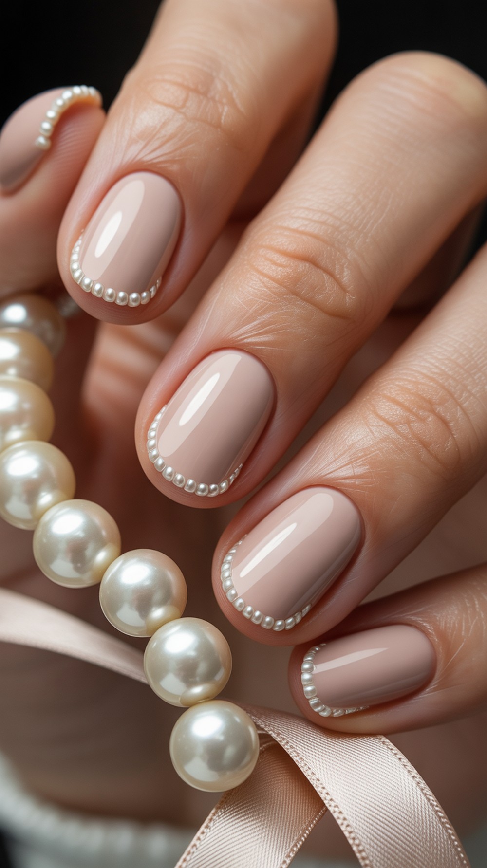 Latte Half Moon Detail