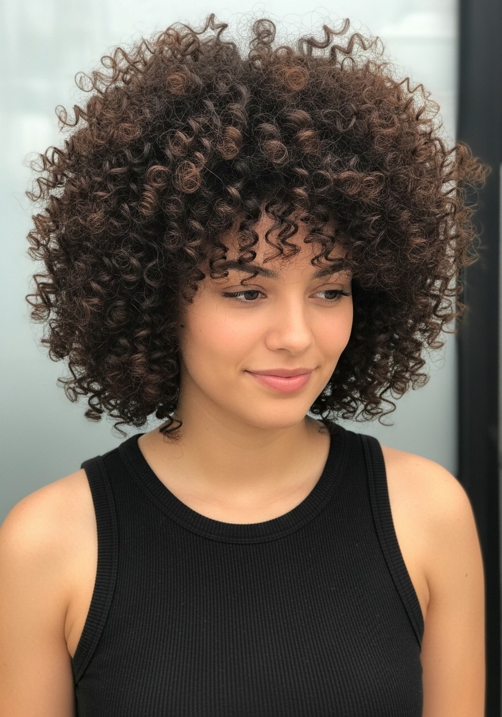 Layered Coily Round Shape (C–A)