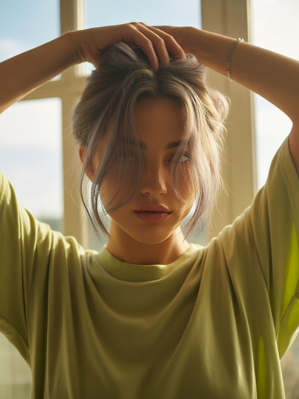 Long, Light Ends Wolf for Low Maintenance