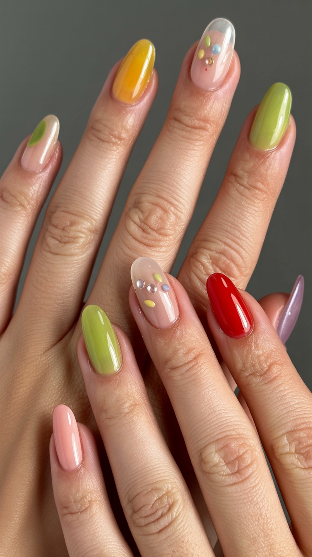 Mixed Fruit Cart Skittle Set