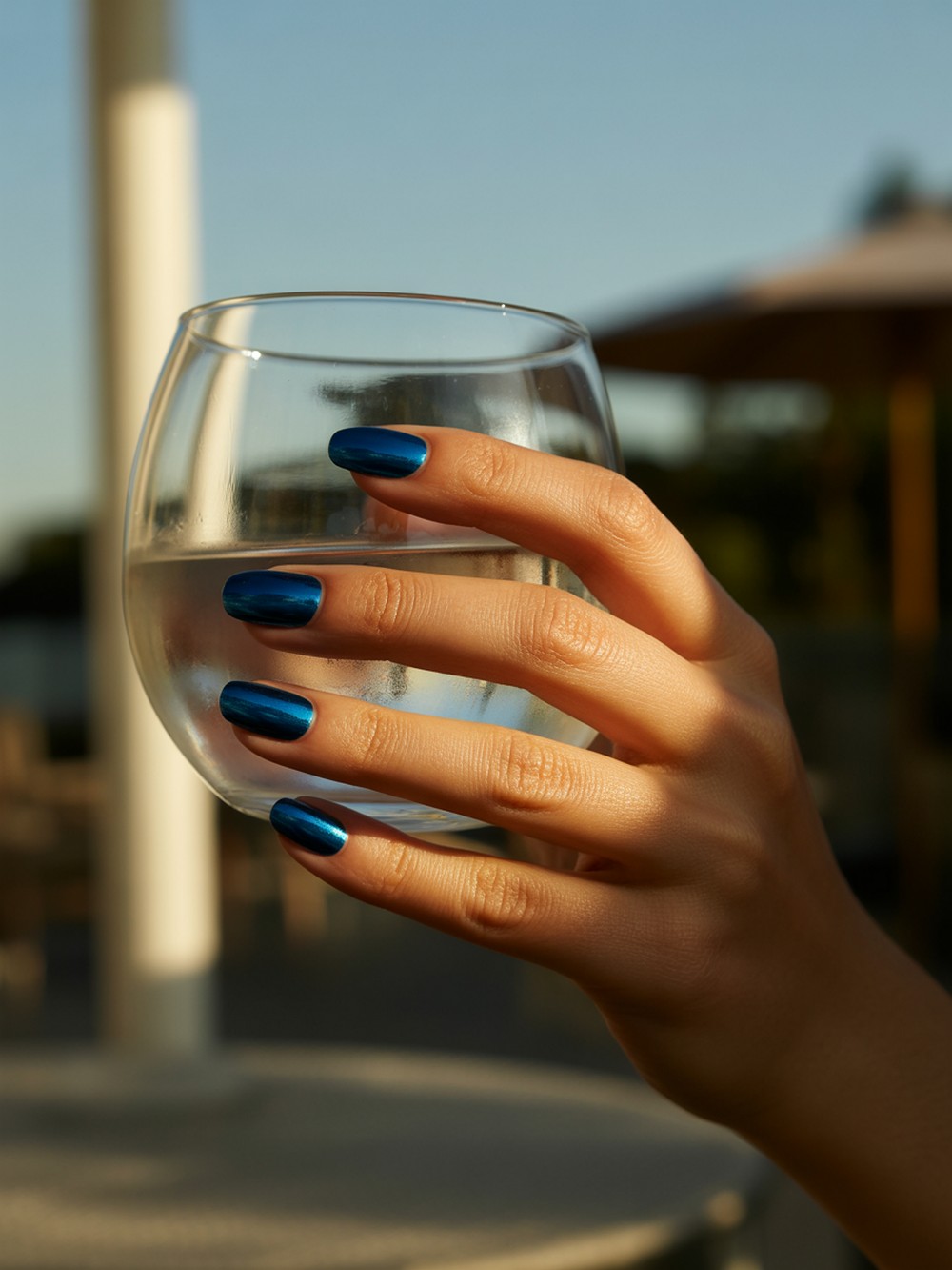 Ocean Deep Navy Chrome