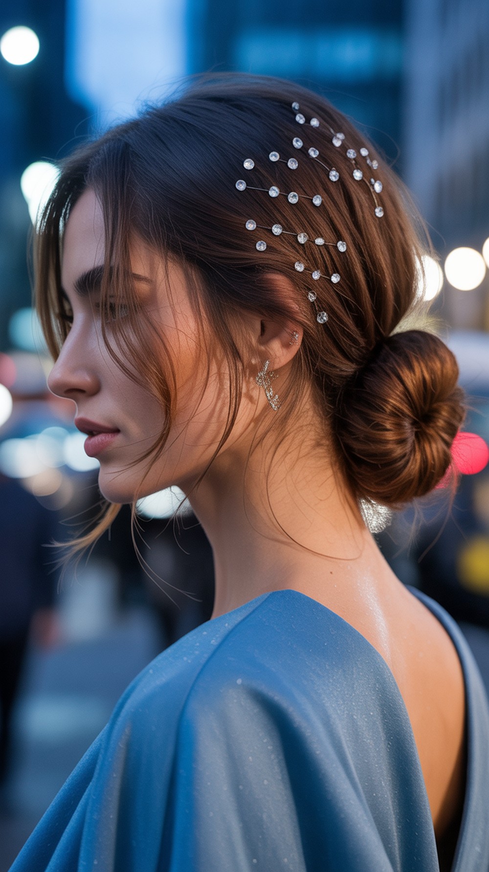 Party Piece Crystal Bun