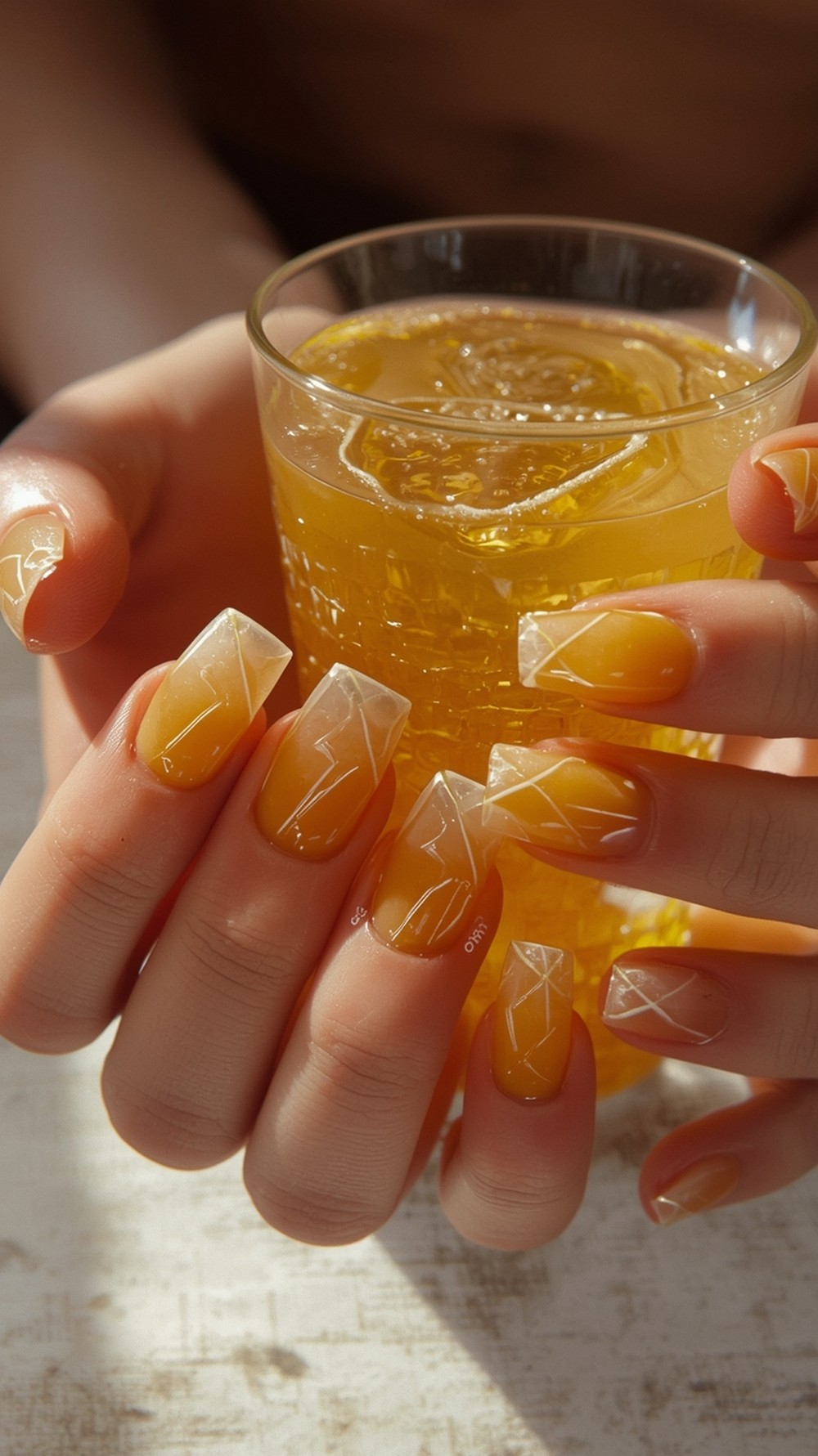 Pineapple Honeycomb Sheer
