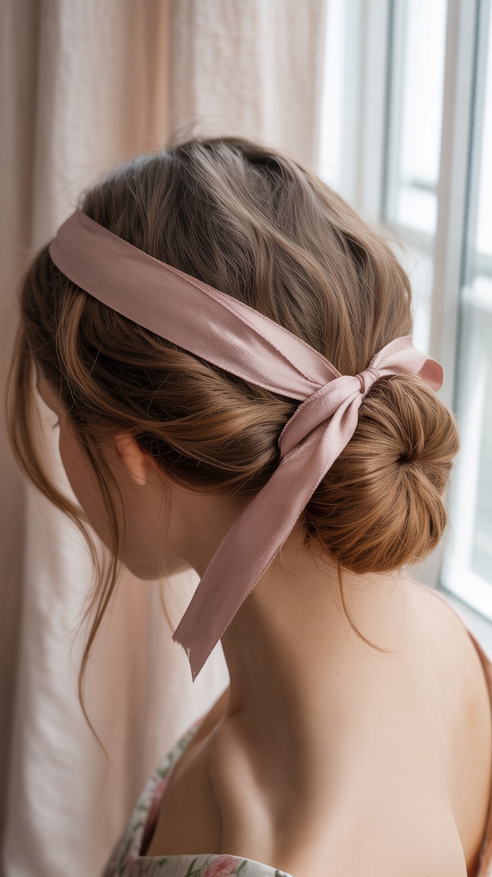 Ribbon Wrapped Bun