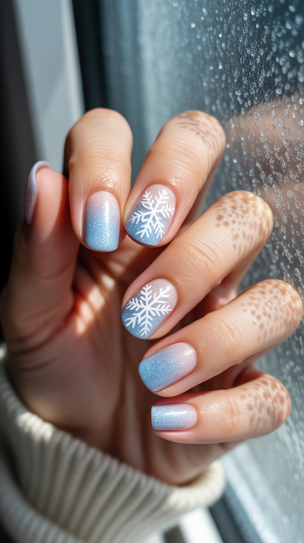 Snowflake Micro Accent Gradient