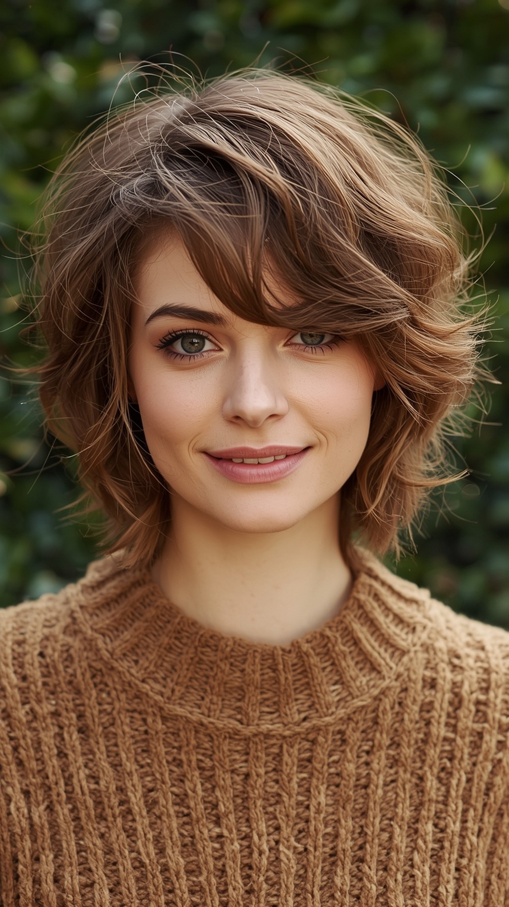 Soft Wave Pixie With Wispy Fringe