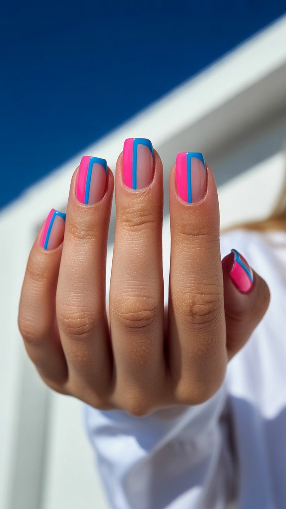 Split Tone Neon Tips