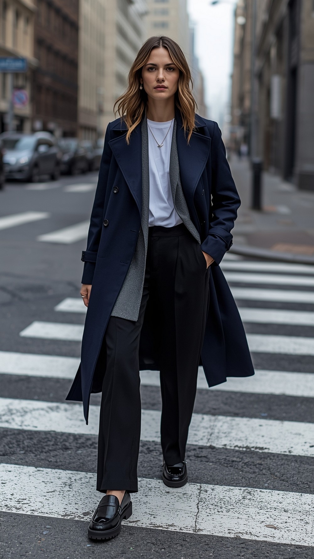Trench Over Blazer