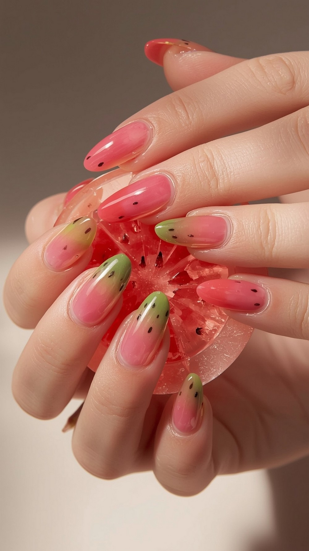 Watermelon Fade Smile Lines