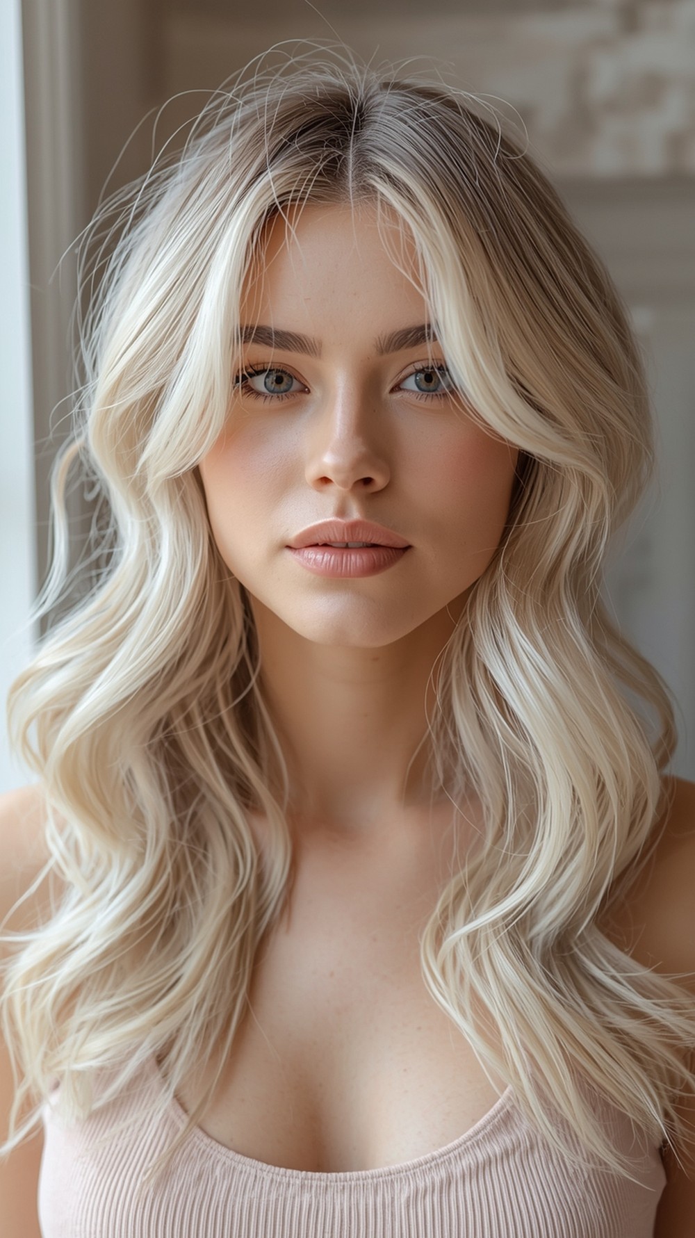 Wispy Center Part Fringe