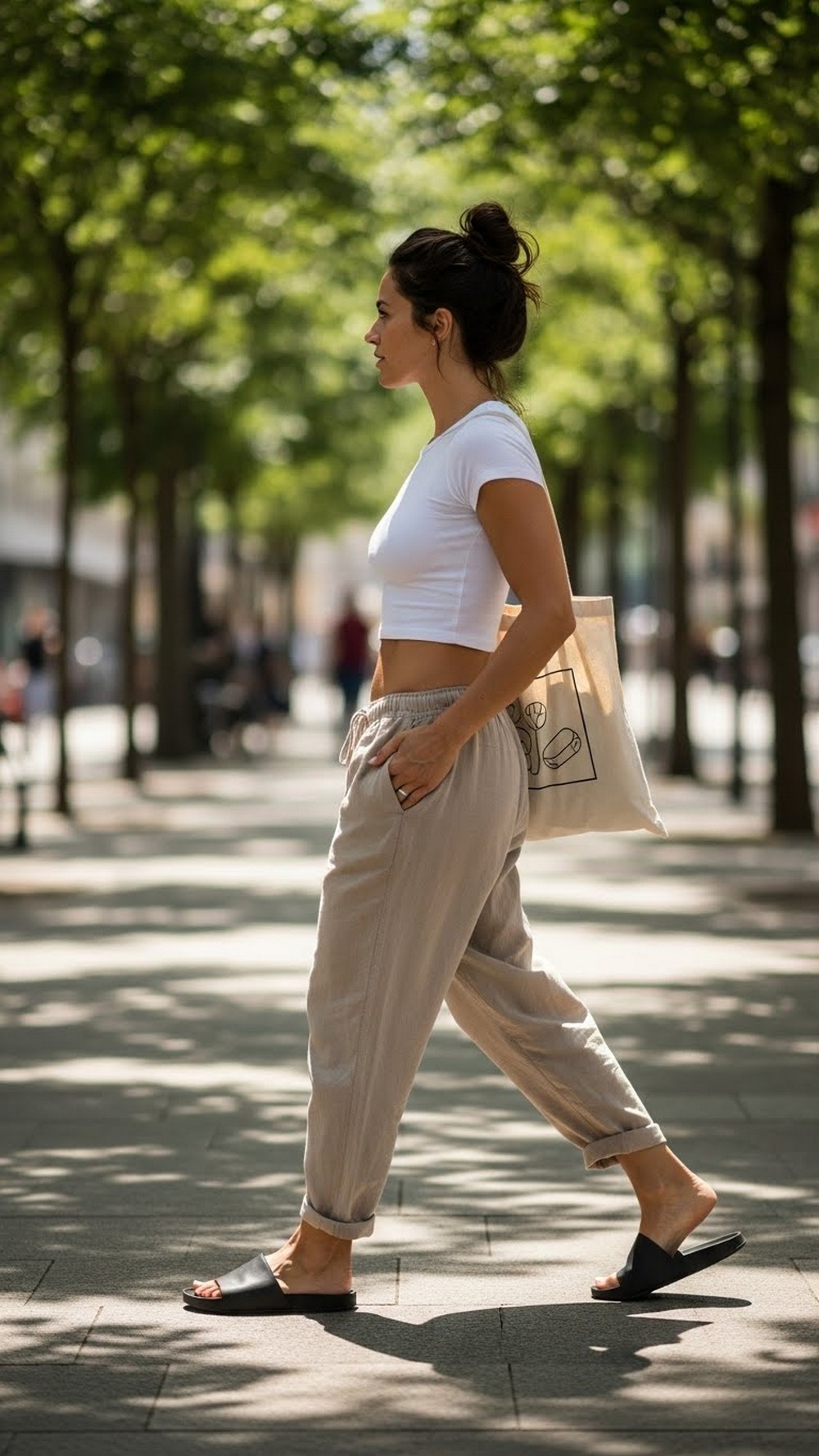 Baby Tee and Drawstring Pants