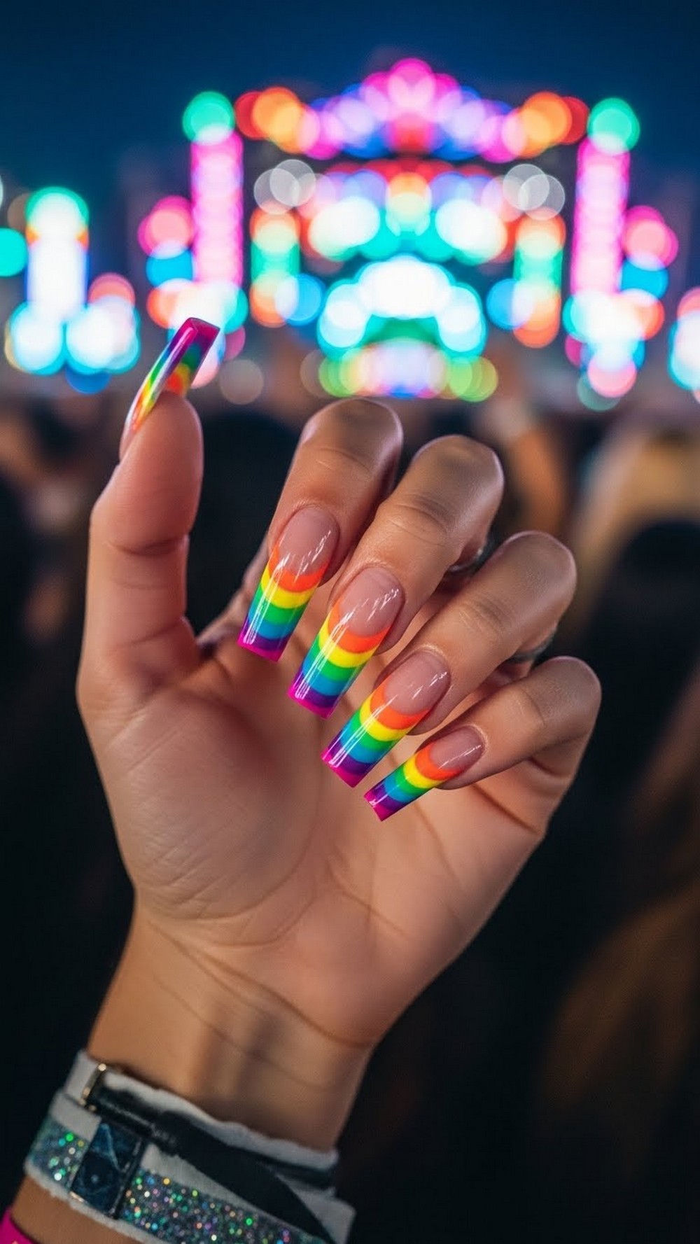 Festival Rainbow Aura Tips