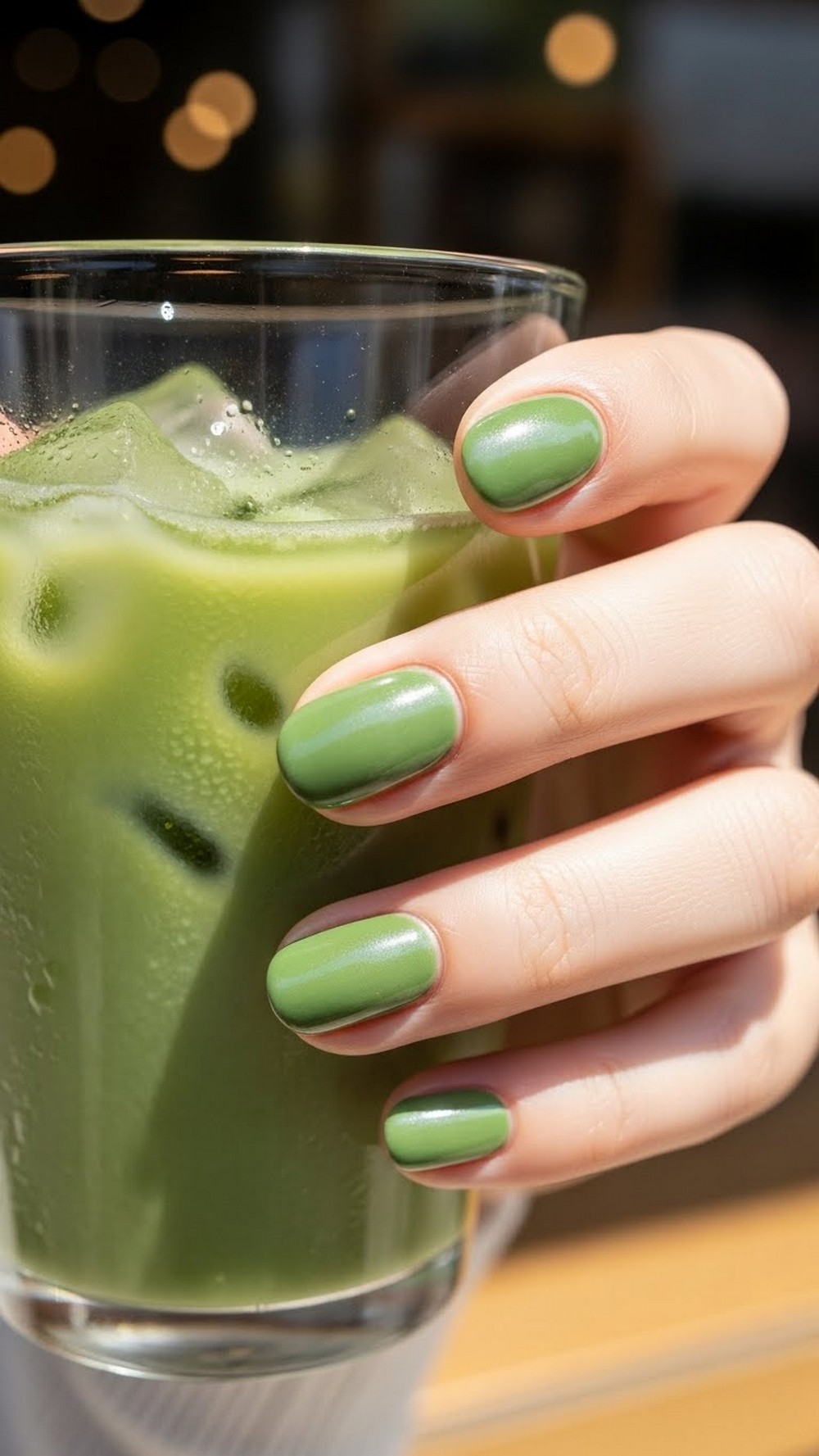 Matcha Green Glazed Donut