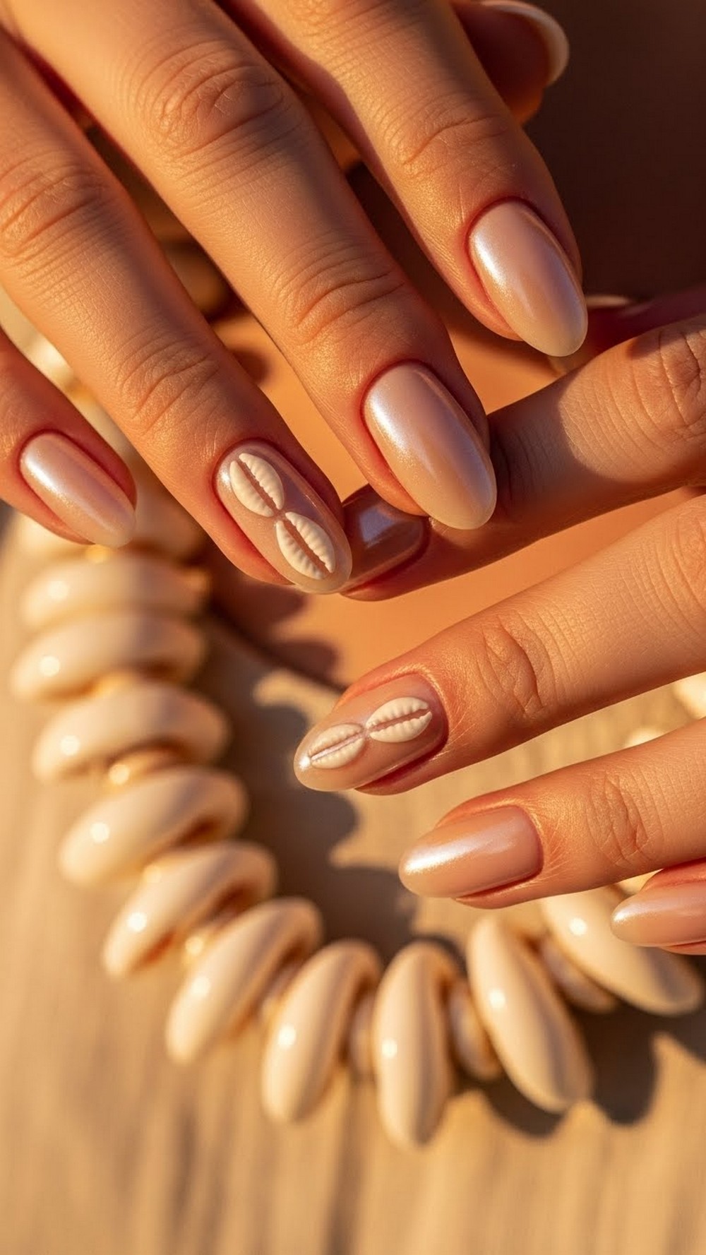 Seashell Pearl Chrome Accents