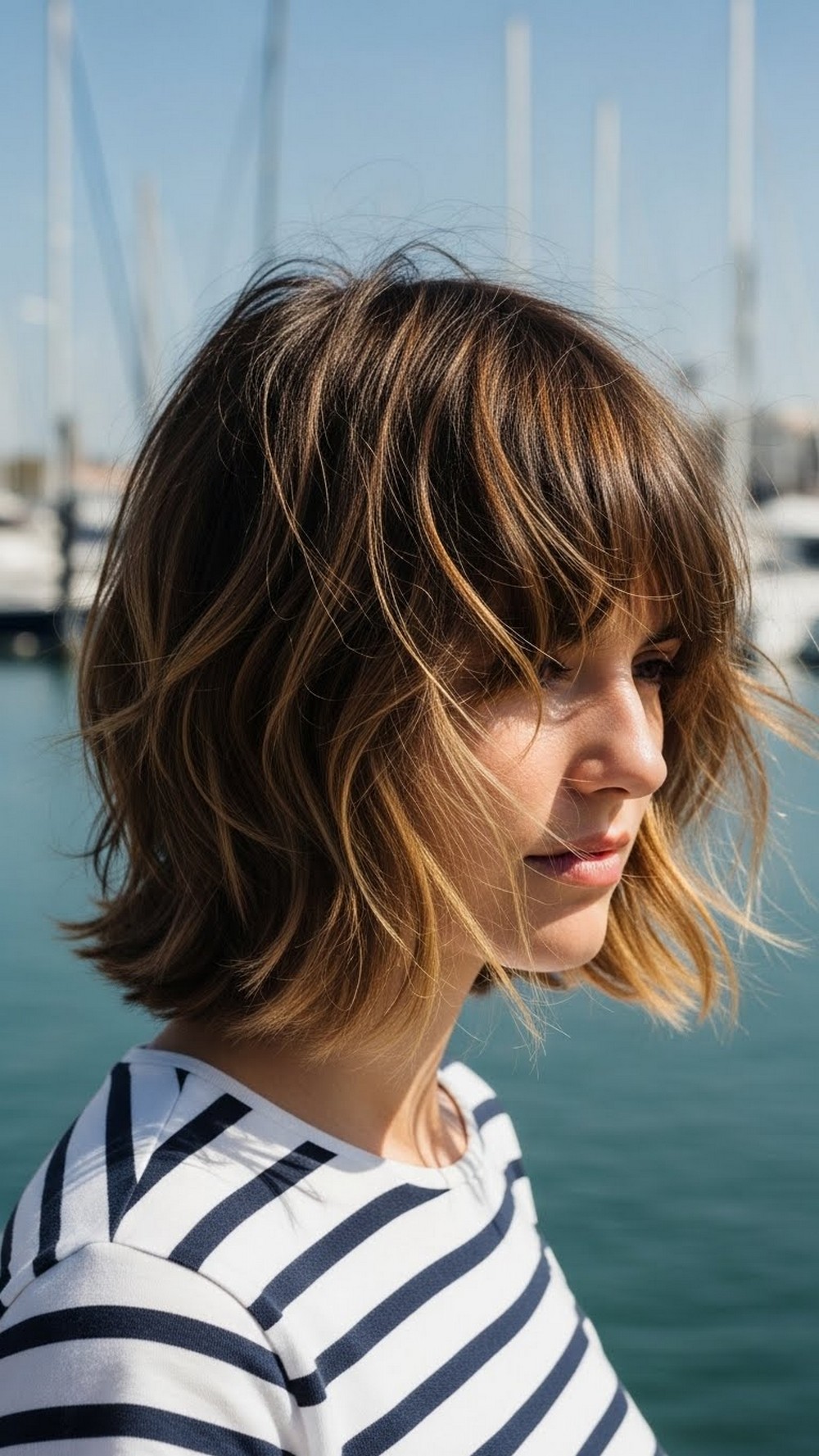 Short Shaggy Beach Wave Cut