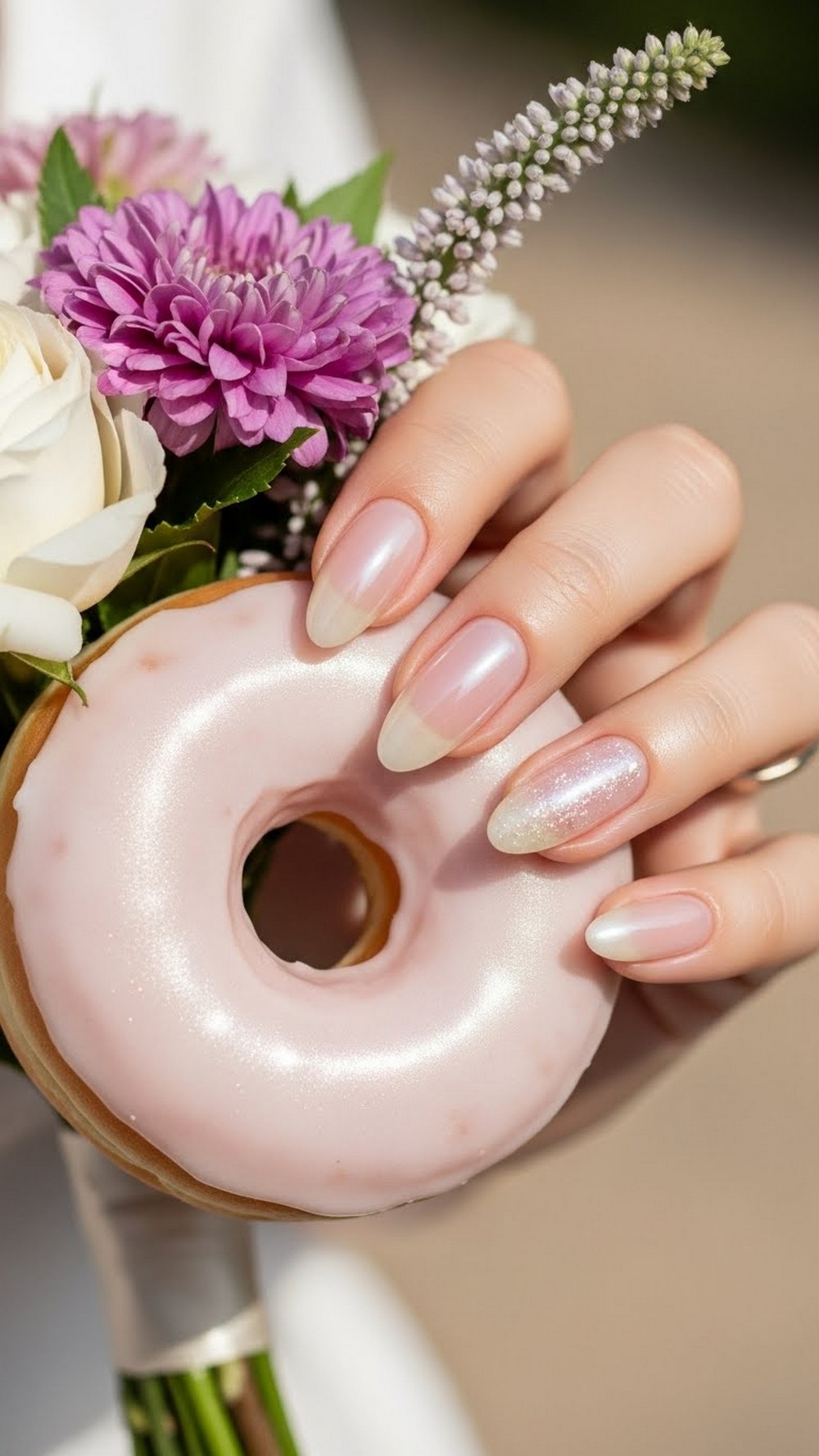 Soft Bridal Glazed Donut Set
