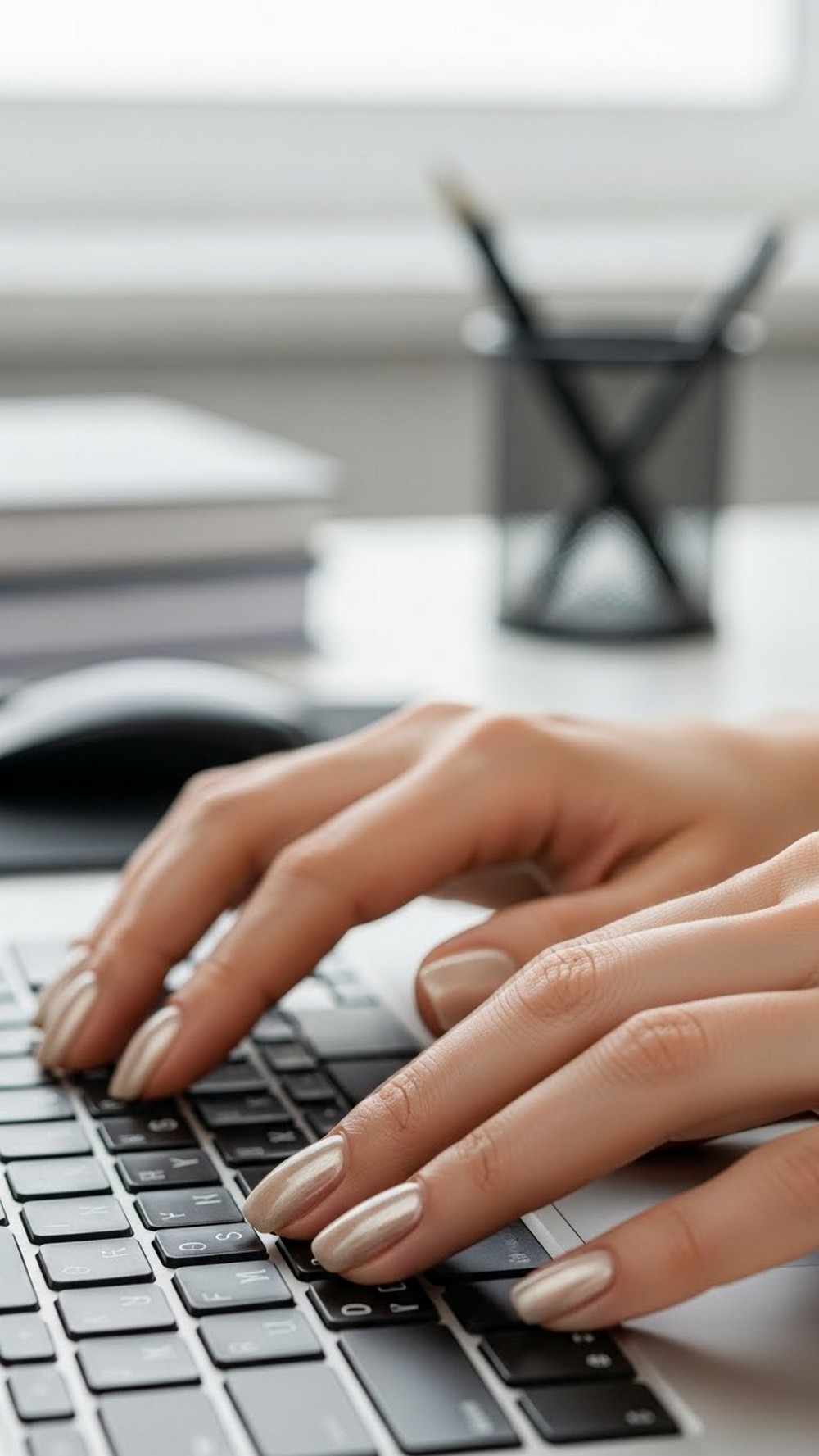 Soft Nude Office Chrome