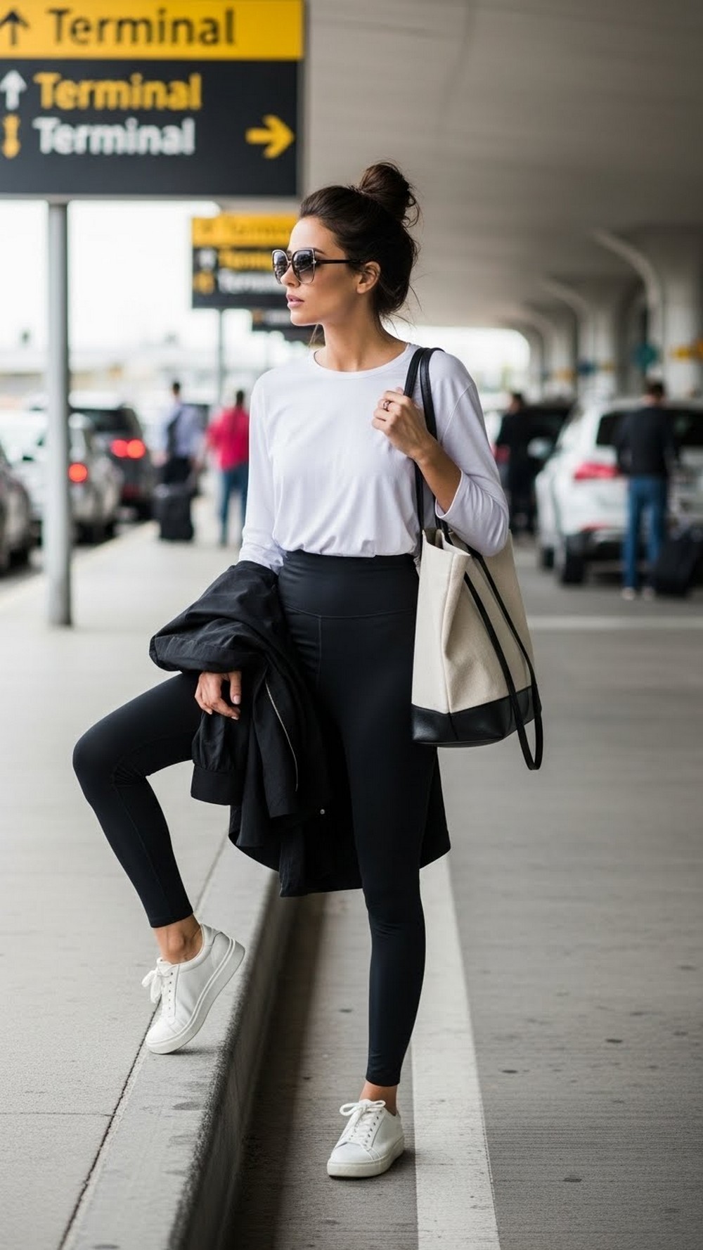 Travel Day Leggings and Longline Shirt