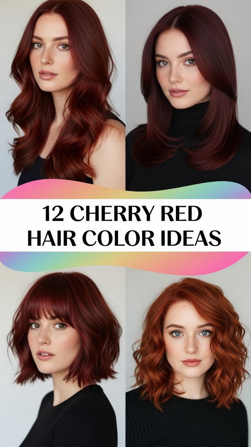Cherry Red Hair Color Ideas