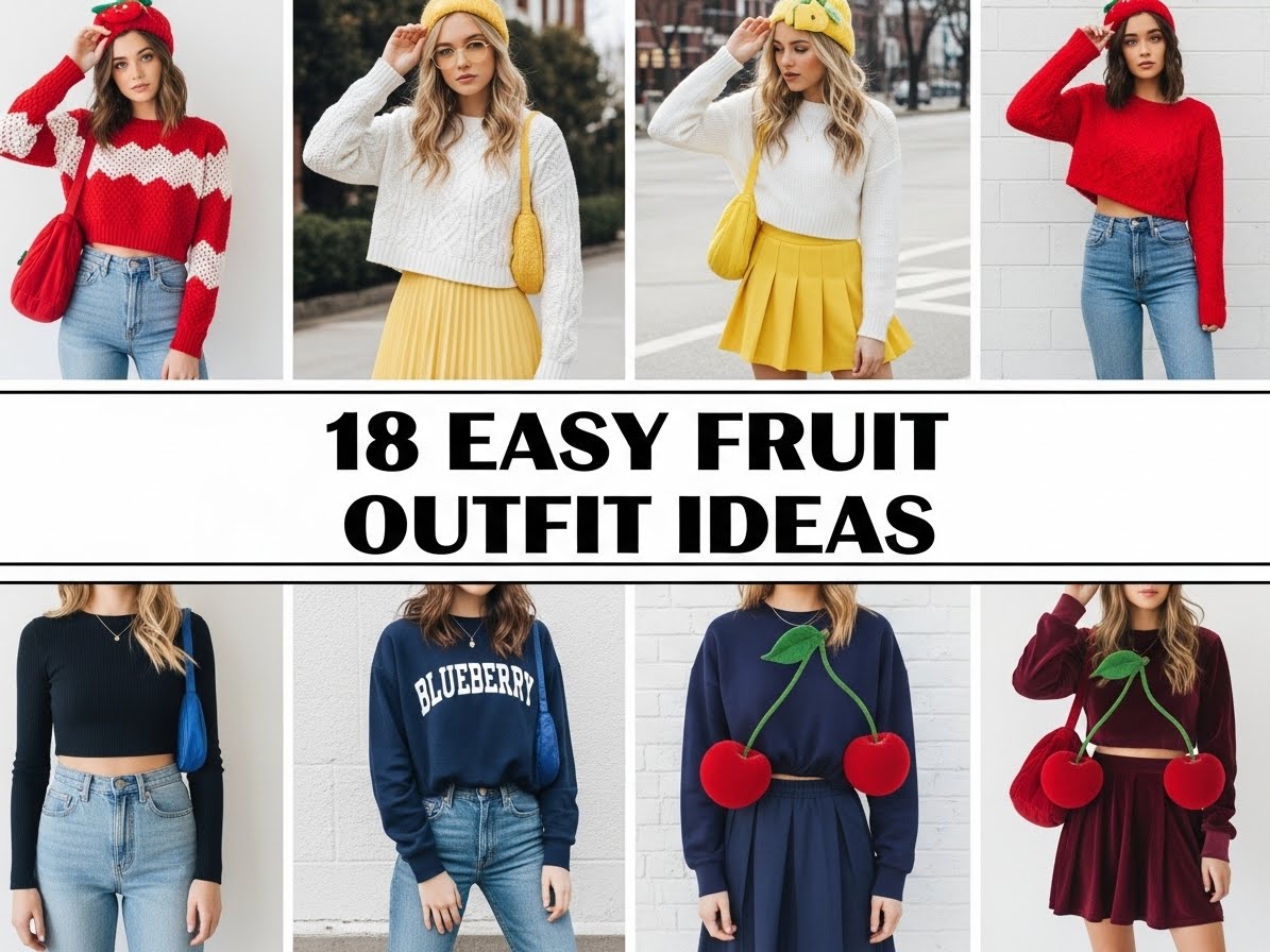 Easy Fruit Outfit Ideas