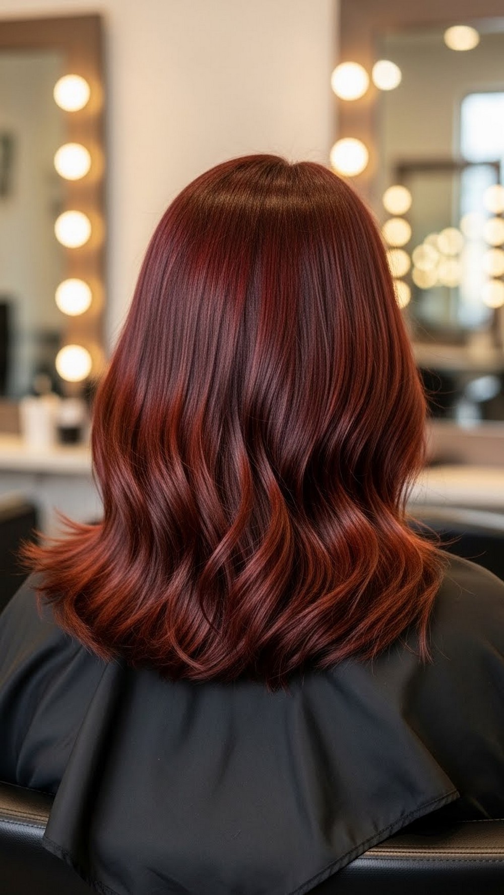 Cherry Red Hair Color Shine Gloss Refresh