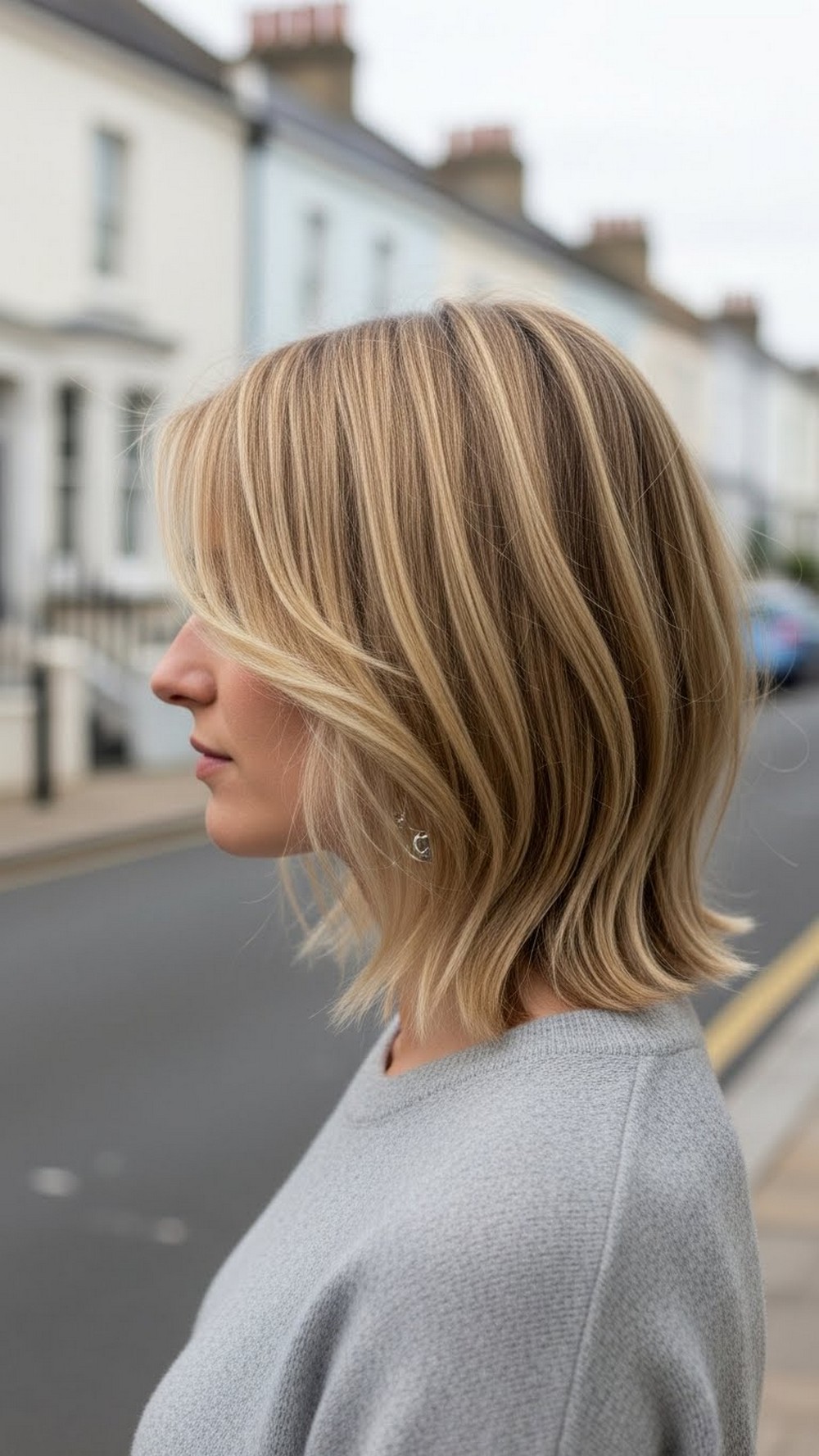 Fine Hair Lifted Layers Modern Shag Haircut